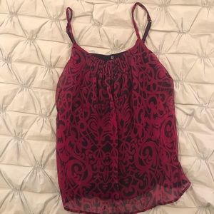 NEW YORK AND COMPANY SPAGHETTI STRAP BLOUSE